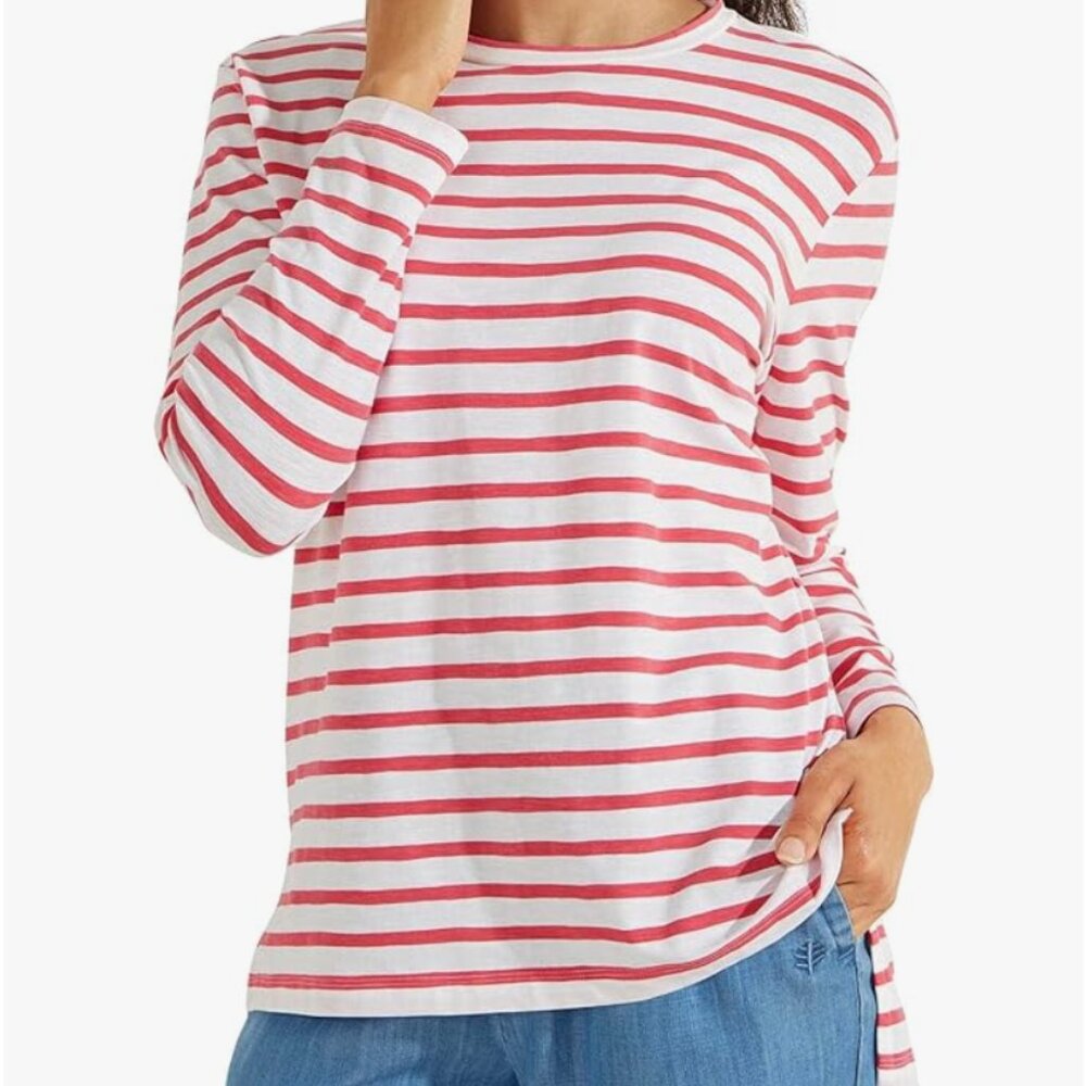 SOLD Coolibar UPF 50+ Women's Carrington Tee - Sun Protection Size Small NWT